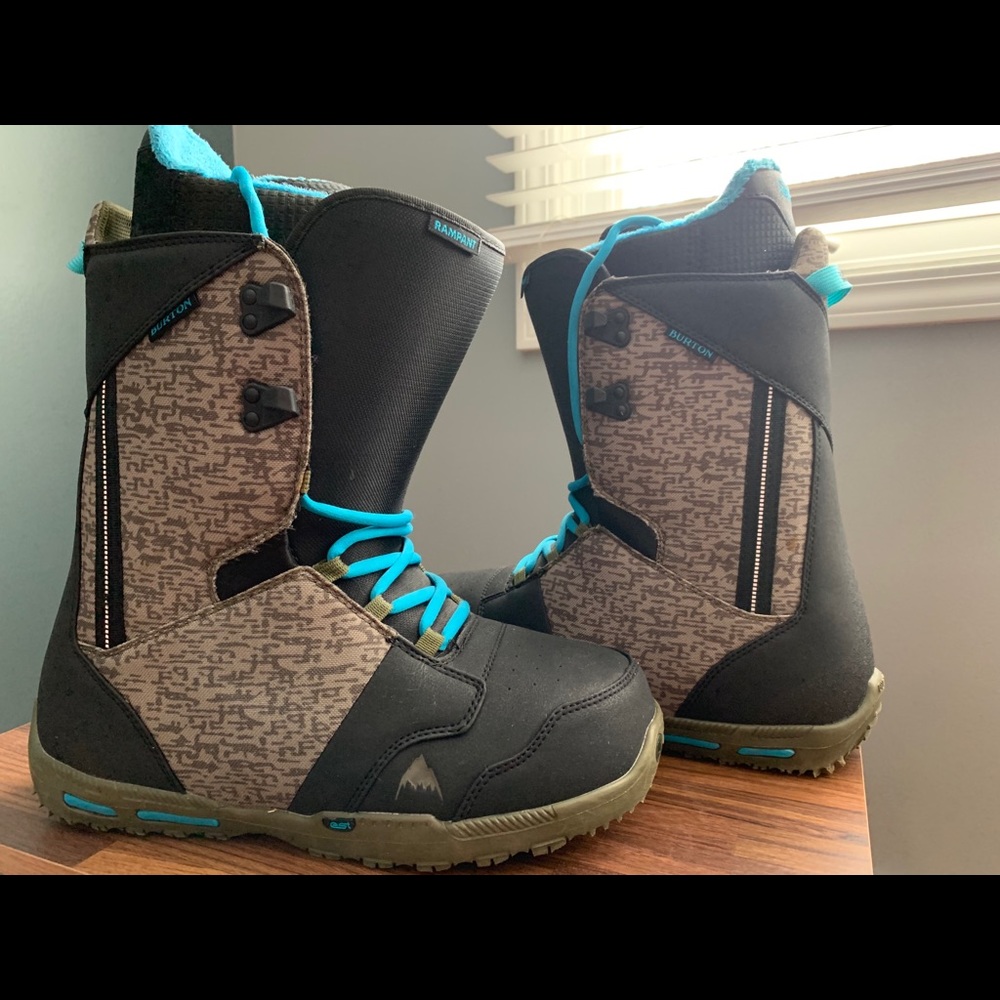 Burton rampant snowboard shoes for men